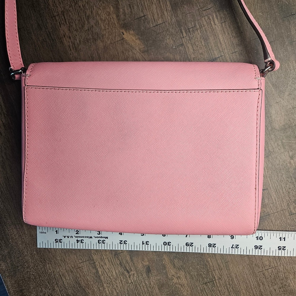 Kate Spade Pink Crossbody Handbag Purse - Picture 8 of 13